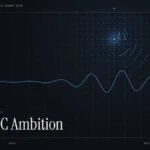 CNBC Ambition guide illustration: blue signal rings and waveform with the title CNBC Ambition