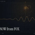 LiveNOW from FOX Free guide illustration: amber signal rings and waveform with the title LiveNOW from FOX