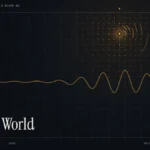 TRT World live guide illustration: amber broadcast rings and waveform with the title TRT World